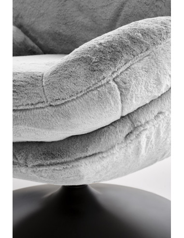 SHELL fotel wypoczynkowy, popielaty (1p 1szt)