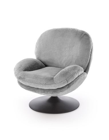 SHELL fotel wypoczynkowy, popielaty (1p 1szt)