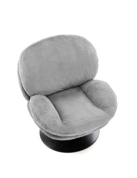 SHELL fotel wypoczynkowy, popielaty (1p 1szt)