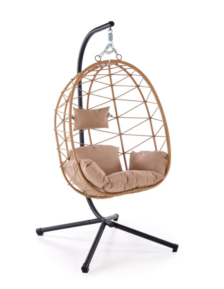 SNAKE fotel ogrodowy, naturalny / beżowy (1p 1szt)