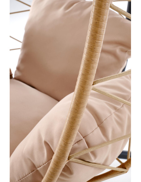 SNAKE fotel ogrodowy, naturalny / beżowy (1p 1szt)