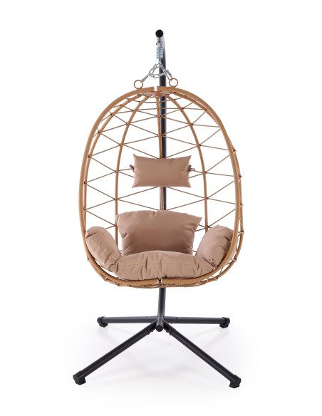 SNAKE fotel ogrodowy, naturalny / beżowy (1p 1szt)