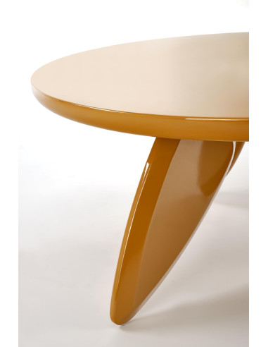 SORAYA 2 ława, musztardowy (1p 1szt)