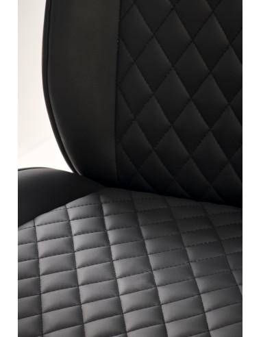 TIMBER fotel gabinetowy orzechowy/czarny