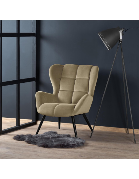 TYRION fotel wypoczynkowy beżowy