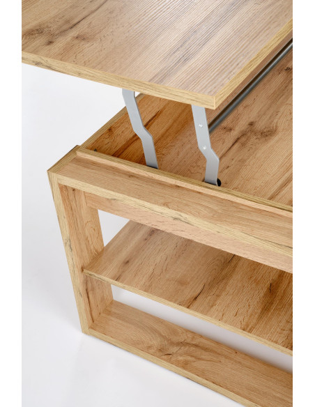 BETTY ława z podnoszonym blatem dąb artisan