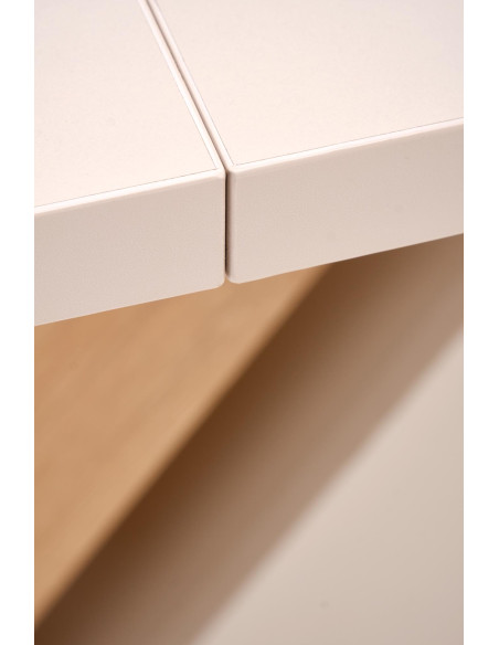 BRANDON stół rozkładany 160-200/90 cm kaszmir/dąb cremona evoke (2p 1szt)