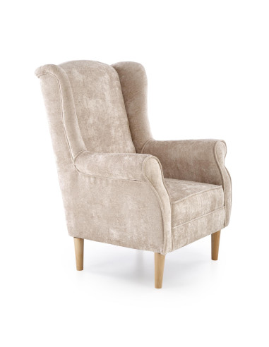 HERMES fotel wypoczynkowy, beżowy (MARKOS 10- 2)