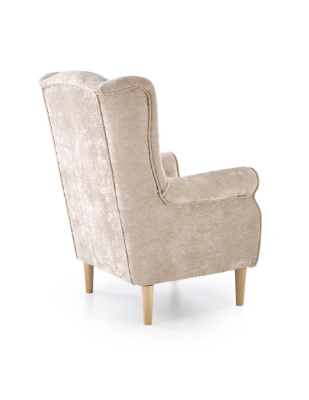 HERMES fotel wypoczynkowy, beżowy (MARKOS 10- 2)