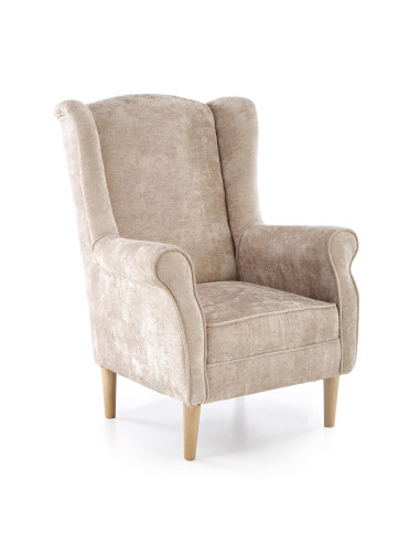 HERMES fotel wypoczynkowy, beżowy (MARKOS 10- 2)