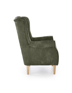 HERMES fotel wypoczynkowy, oliwkowy (MARKOS 10- 10) 2