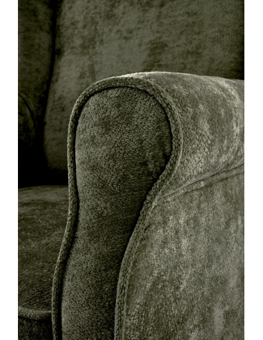 HERMES fotel wypoczynkowy, oliwkowy (MARKOS 10- 10)