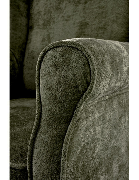 HERMES fotel wypoczynkowy, oliwkowy (MARKOS 10- 10)