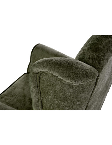 HERMES fotel wypoczynkowy, oliwkowy (MARKOS 10- 10)