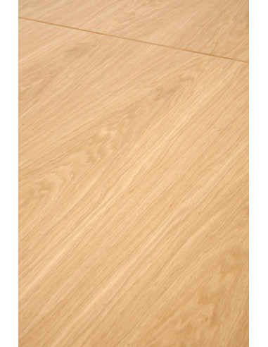 MASSIVE 2 stół rozkładany 160-250x90x77 cm dąb naturalny/czarny (2p 1szt)