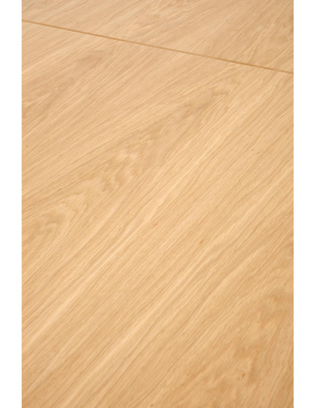 MASSIVE 2 stół rozkładany 160-250x90x77 cm dąb naturalny/czarny (2p 1szt)