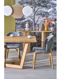 MASSIVE 3 stół rozkładany 160-250x90x77 cm dąb naturalny/dąb naturalny (2p 1szt) 2