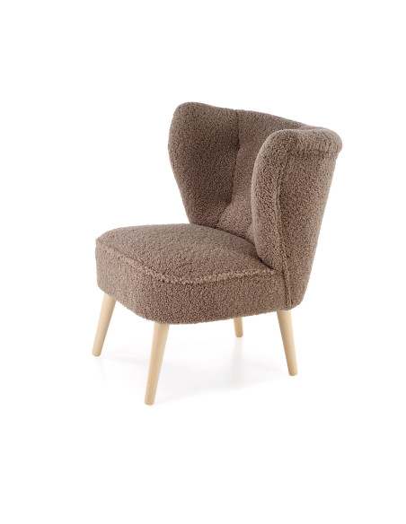 MOCCA fotel wypoczynkowy, c.brązowy (SVEN  47)