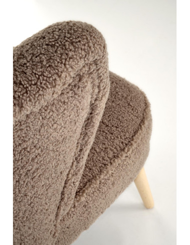 MOCCA fotel wypoczynkowy, c.brązowy (SVEN  47)