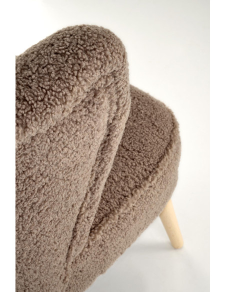 MOCCA fotel wypoczynkowy, c.brązowy (SVEN  47)