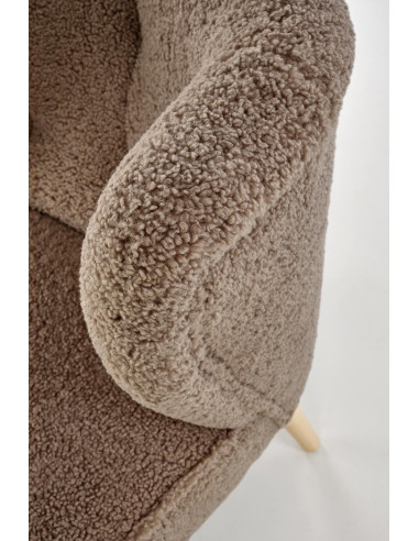 MOCCA fotel wypoczynkowy, c.brązowy (SVEN  47)