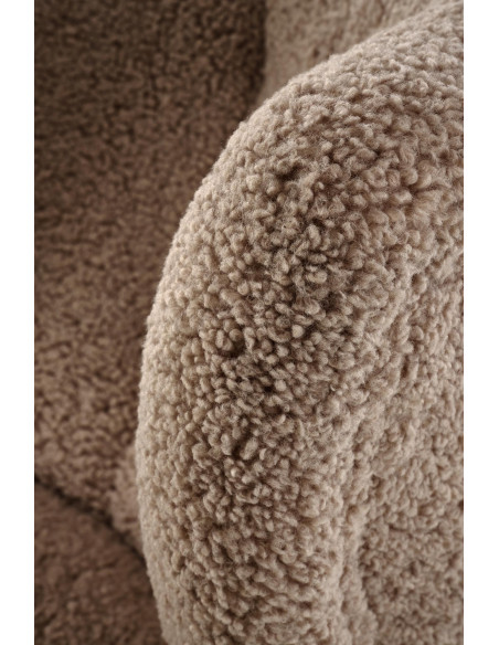 MOCCA fotel wypoczynkowy, c.brązowy (SVEN  47)