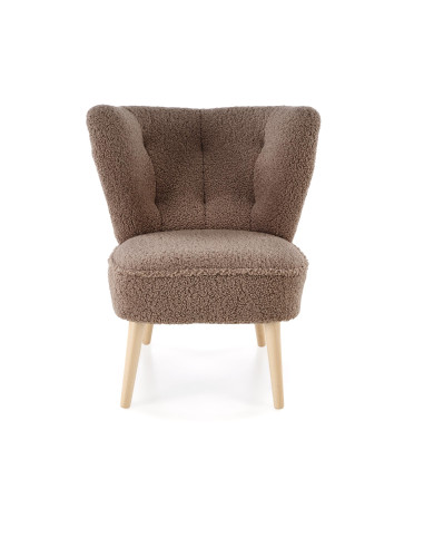 MOCCA fotel wypoczynkowy, c.brązowy (SVEN  47)