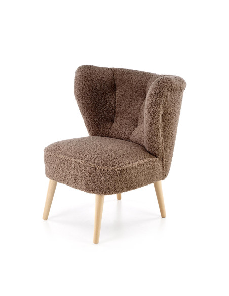 MOCCA fotel wypoczynkowy, c.brązowy (SVEN  47)