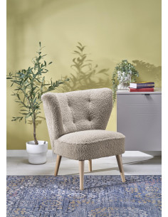 MOCCA fotel wypoczynkowy, cappucino (SVEN  28)