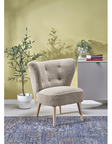 MOCCA fotel wypoczynkowy, cappucino (SVEN  28)