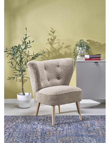 MOCCA fotel wypoczynkowy, cappucino (SVEN  28)