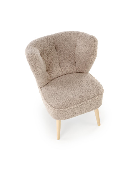 MOCCA fotel wypoczynkowy, cappucino (SVEN  28)