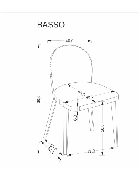 BASSO krzesło jasny orzech / tap: CREMONA 14 (beżowy)