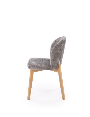 BASSO krzesło dąb naturalny / tap: CREMONA 96 (popiel)