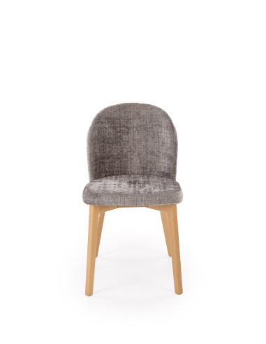 BASSO krzesło dąb naturalny / tap: CREMONA 96 (popiel)