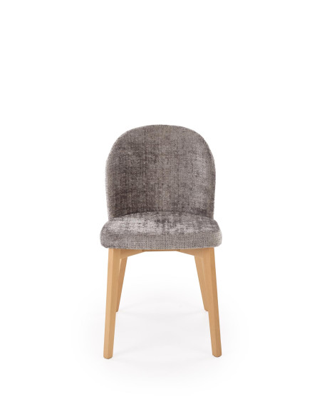 BASSO krzesło dąb naturalny / tap: CREMONA 96 (popiel)