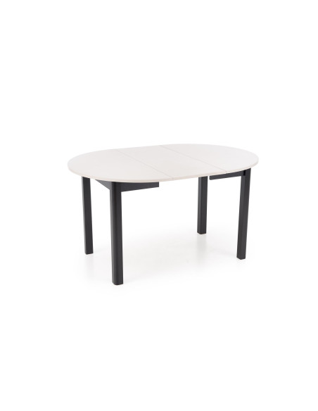 RINGO stół kolor blat kaszmir, nogi - czarny (102-142x102x76 cm) (2p 1szt)