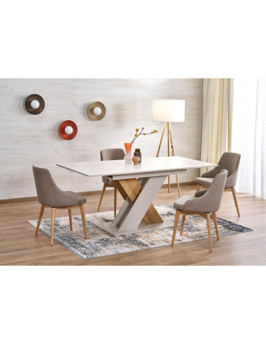 XARELTO stół rozkładany kaszmir - dąb cremona evoke (2p 1szt)