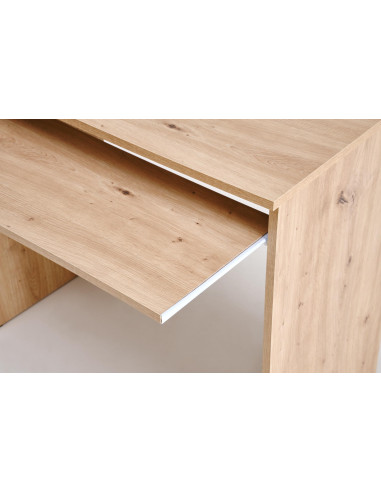 CINO biurko, dąb artisan / grafitowy