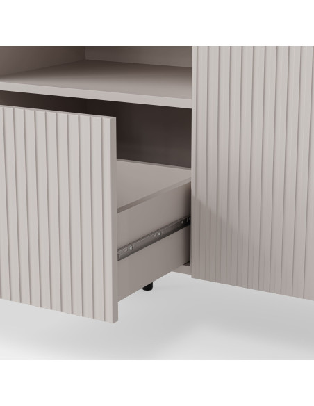 PAXOS KM-1 komoda, kolor: kaszmir - czarny