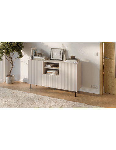 PAXOS KM-1 komoda, kolor: kaszmir - czarny