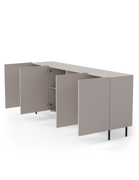 PAXOS KM-2 komoda, kolor: kaszmir - czarny