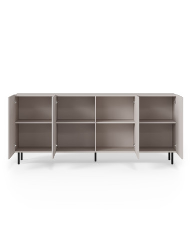 PAXOS KM-2 komoda, kolor: kaszmir - czarny