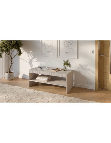 PAXOS LAW-1 ława, kolor: kaszmir - czarny