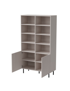 PAXOS REG-1 regał, kolor: kaszmir - czarny 2