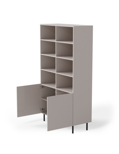 PAXOS REG-1 regał, kolor: kaszmir - czarny