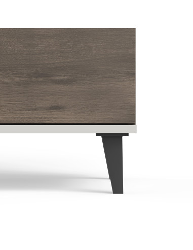 RANDOM 2 KM-1 komoda kaszmir / orzech / czarny (2p 1szt)