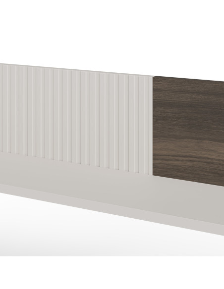 RANDOM 2 P-1 półka wisząca kaszmir / orzech / czarny (1p 1szt)