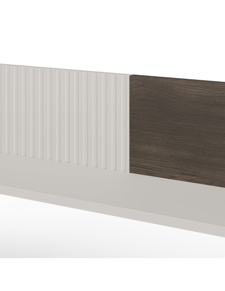 RANDOM 2 P-2 półka wisząca kaszmir / orzech / czarny (1p 1szt)