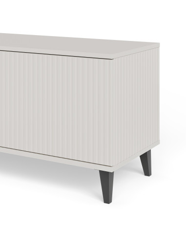 RANDOM 2 RTV-2 stolik RTV 180 cm kaszmir / orzech / czarny (2p 1szt)